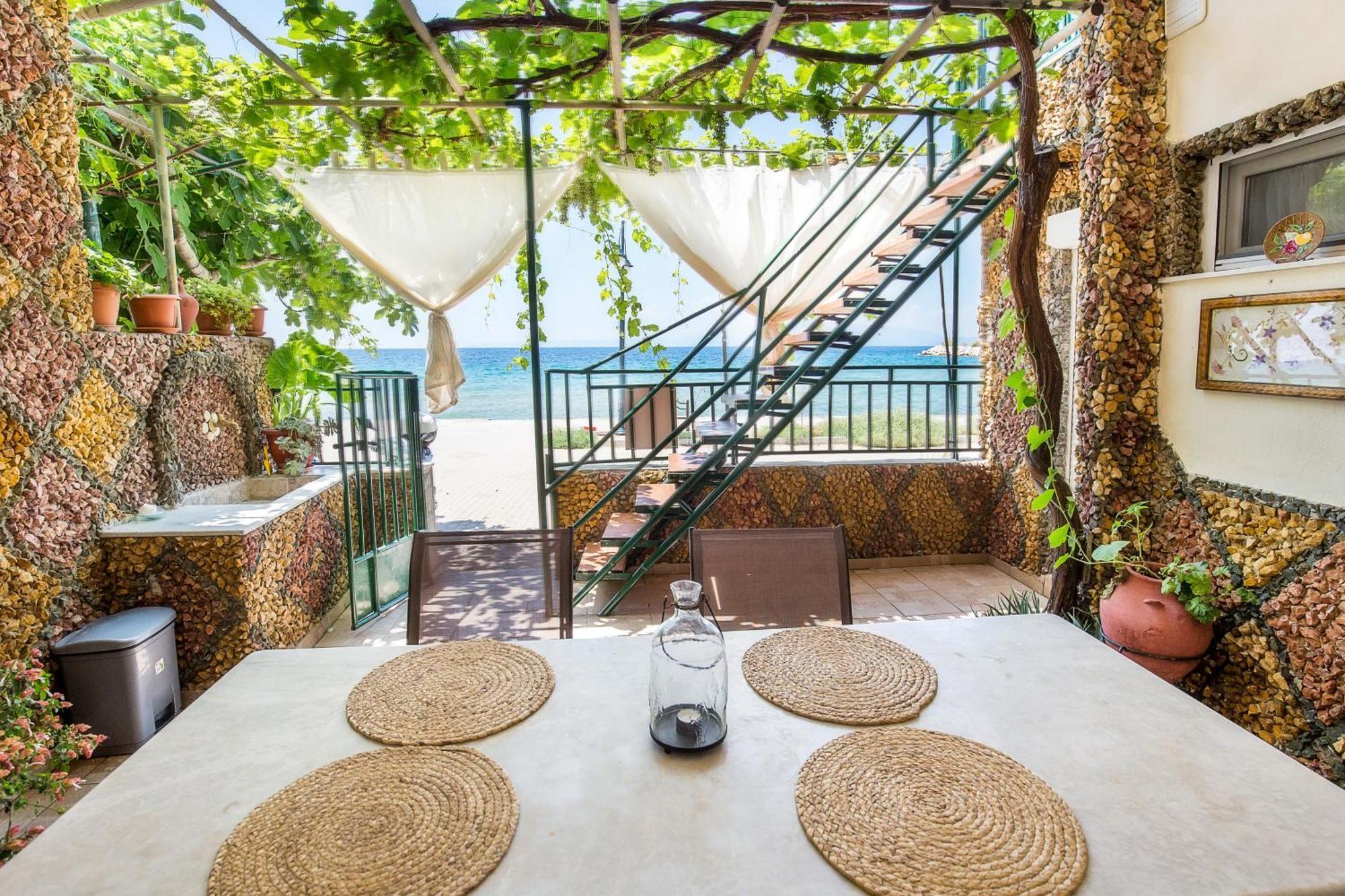Golden Sunset Beach Apartment Skála Kallirákhis Exterior foto